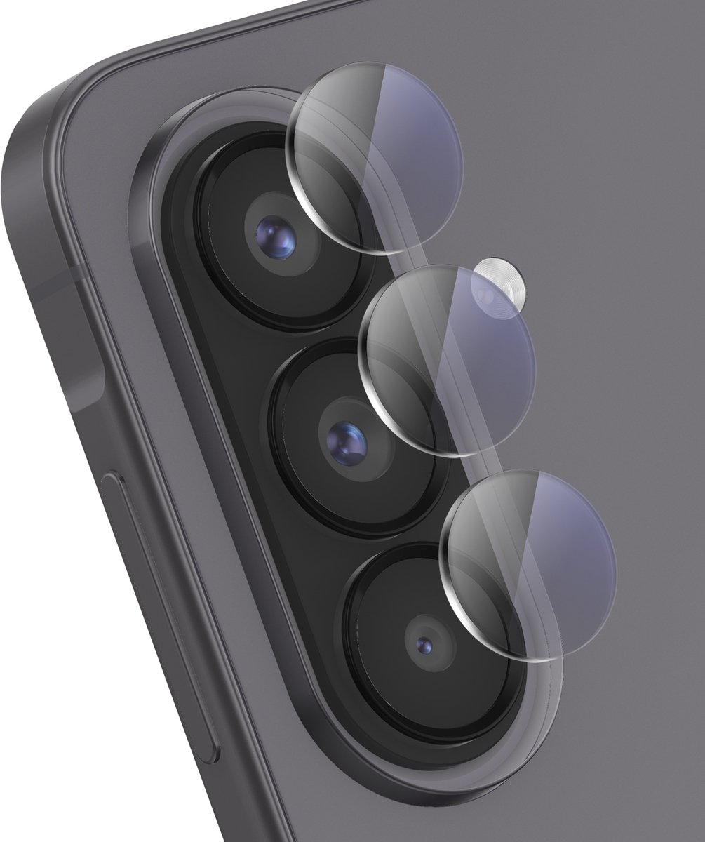 Bestsuit, Cameralens Beschermer Geschikt voor Samsung Galaxy A57 in Ultra Dun Hybride Glas 0.26mm, Transparant