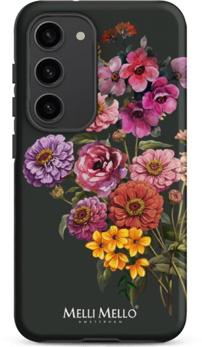 Melli Mello Telefoonhoesje Velvet Bloom (Tough Case) - Samsung Galaxy S23
