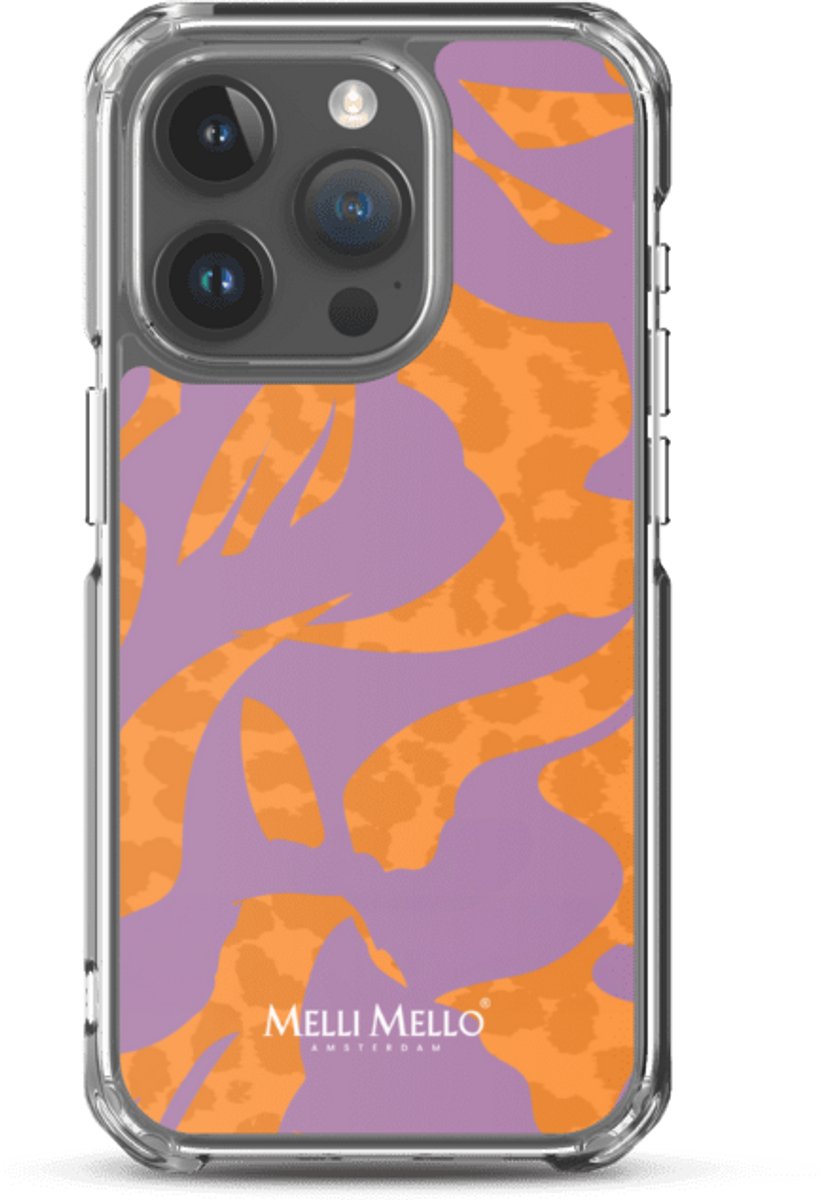 Melli Mello Telefoonhoesje Tangerine Twist (Soft case) - Apple iPhone 15 Pro