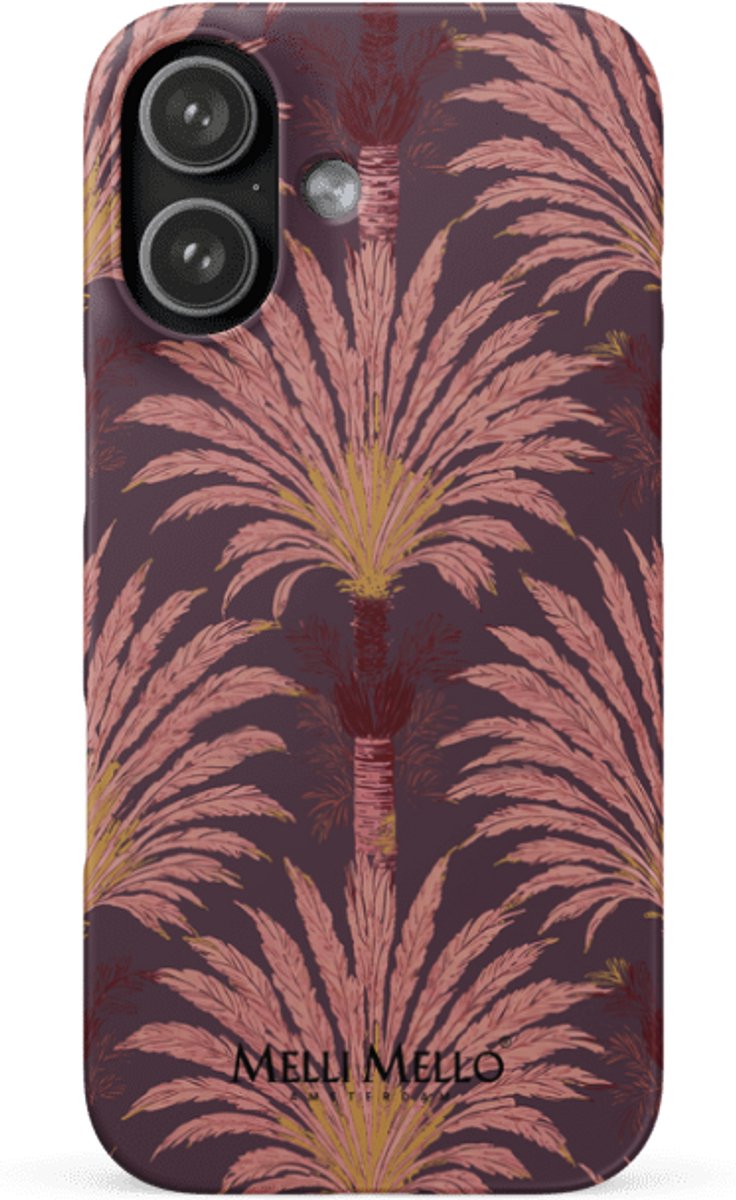 Melli Mello Telefoonhoesje Crimson Palm (Hard Case) - Apple iPhone 17