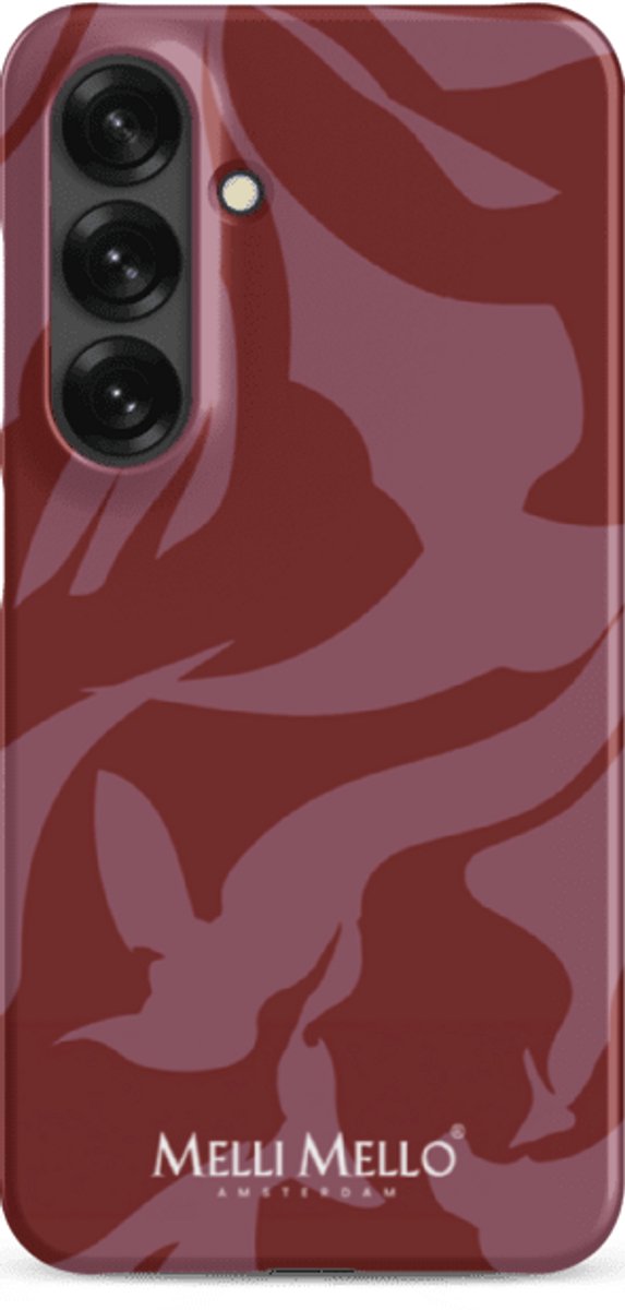 Melli Mello Telefoonhoesje Crimson Wave (Hard Case) - Samsung Galaxy S25