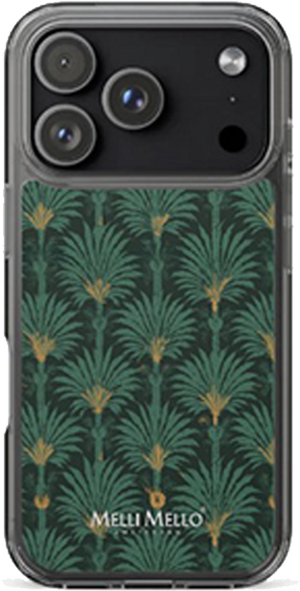 Melli Mello Telefoonhoesje Emerald Grove (Soft case) - Apple iPhone 17 Pro