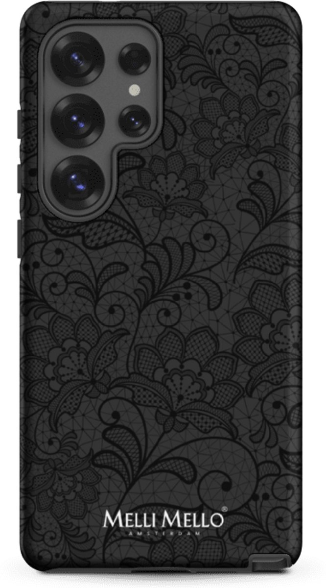 Melli Mello Telefoonhoesje Midnight Lace (Tough Case) - Samsung Galaxy S25 Ultra