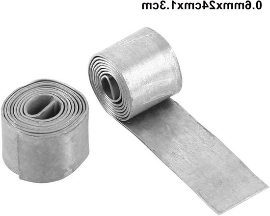 Zachte Loodfilm Rol 0.6mm - Hoogwaardige Loodrol voor Vissen, Vissersgewichten en Vissaccessoires - Ideaal voor Vissen en Hobbyprojecten van Merkloos — afbeelding 5
