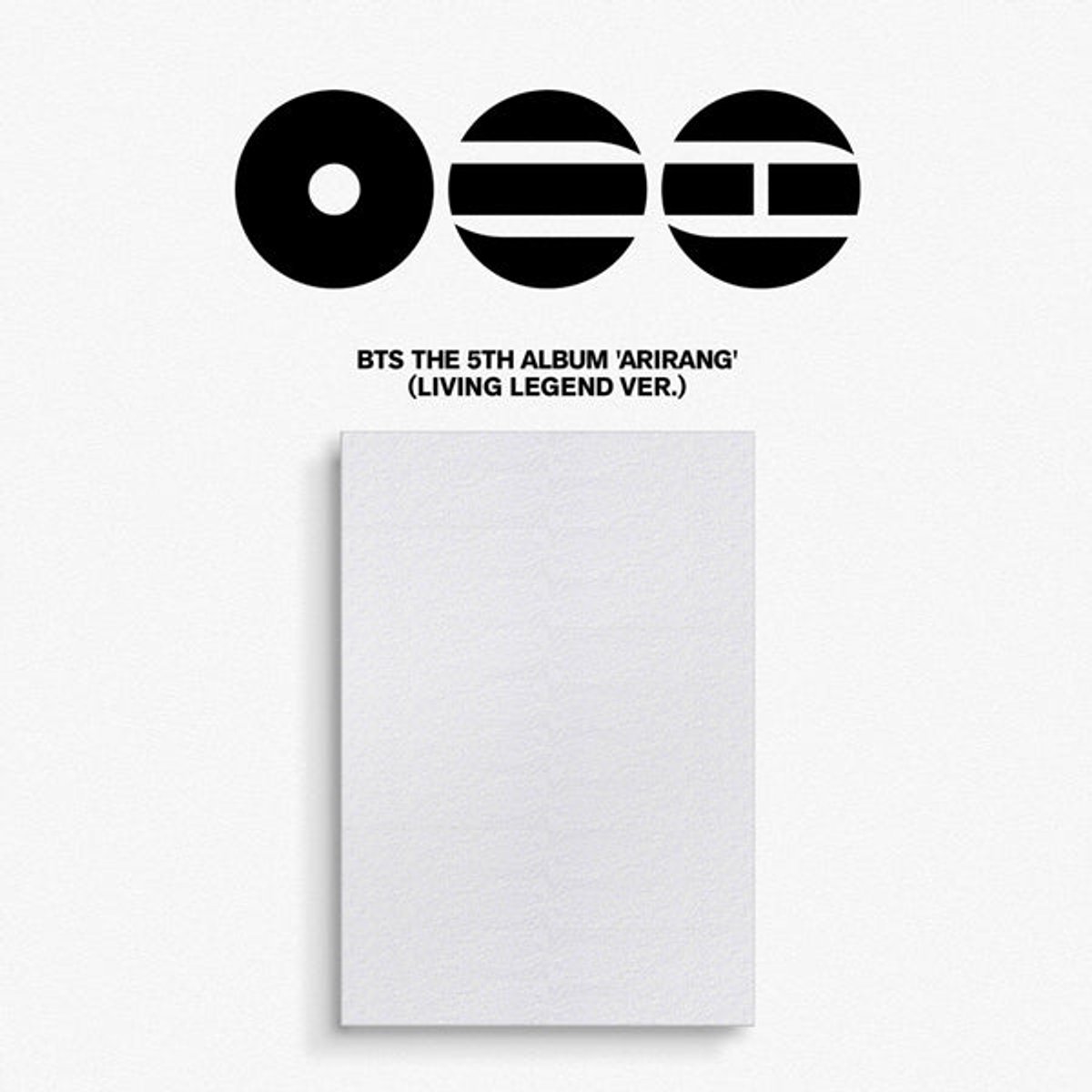 bts - arirang (CD - LIVING LEGEND VER.)