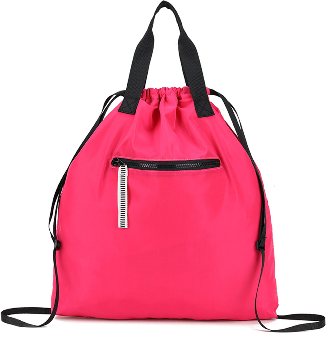 Giuliano kunstlederen rugtas Nena -Dames -Fuchsia