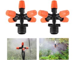 Externe Draad G1/2 Tuin Mist Sprinkler voor Kassen en Tuinieren - Ideaal voor Verneveling en Besproeien