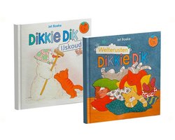 Dikkie Dik voorleesboeken - Hardcover voor baby & peuter - Welterusten + ijskoud