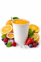 ECO Kartonnen drinkbekers 8oz 240ml wit- 100 Stuks - wegwerp papieren bekers karton – drank bekers – drinkbekers- koffie beker – wegwerpbeker – Koffiekopjes – Koffiemokken - Warme en Koude Dranken - milieuvriendelijk