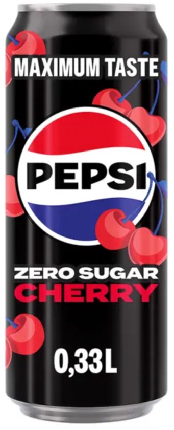 Pepsi Zero Sugar Cherry – 12 x 33 cl