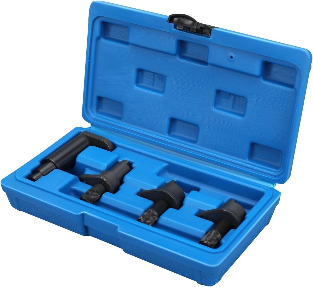 Motorafstelgereedschap voor VAG voertuigen zoals Seat, Skoda en VW - Compatibel met 1.2L 6V en 12V, OE-nummers T10123, T10121, T10120 - Precisie en betrouwbaarheid verzekerd