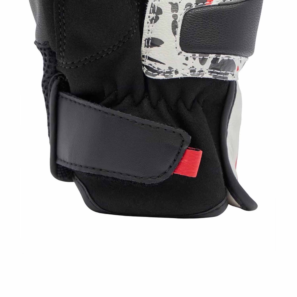 Dainese Mig 3 Unisex Leren Handschoenen Zwart Rood Wit - Maat 2XL - Handschoen – foto 2