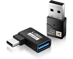 Bluetooth Dongle USB Aptx met Lage Latentie voor PS5, PS4, Switch, Laptop en PC - Geschikt voor Hoofdtelefoons en Speakers