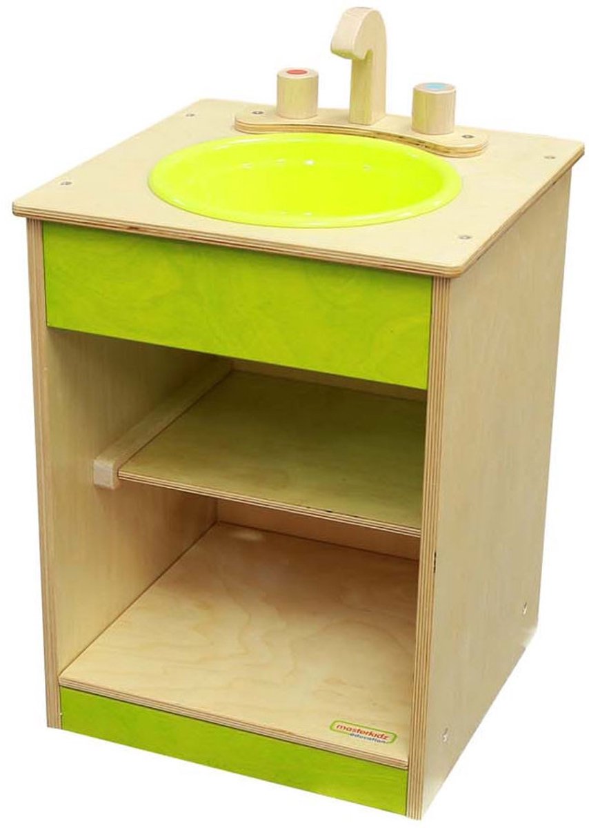 Masterkidz pastelkleurige kast met wastafel - UNI