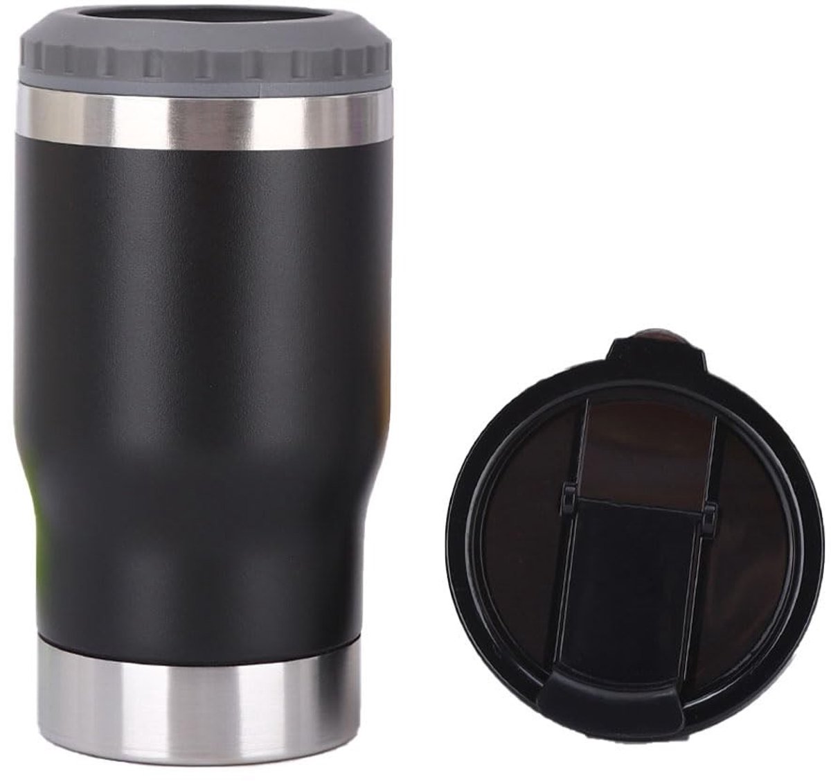 Beer Cooler - Multifunctionele Drankhouder voor Perfecte Temperatuur, Zwart