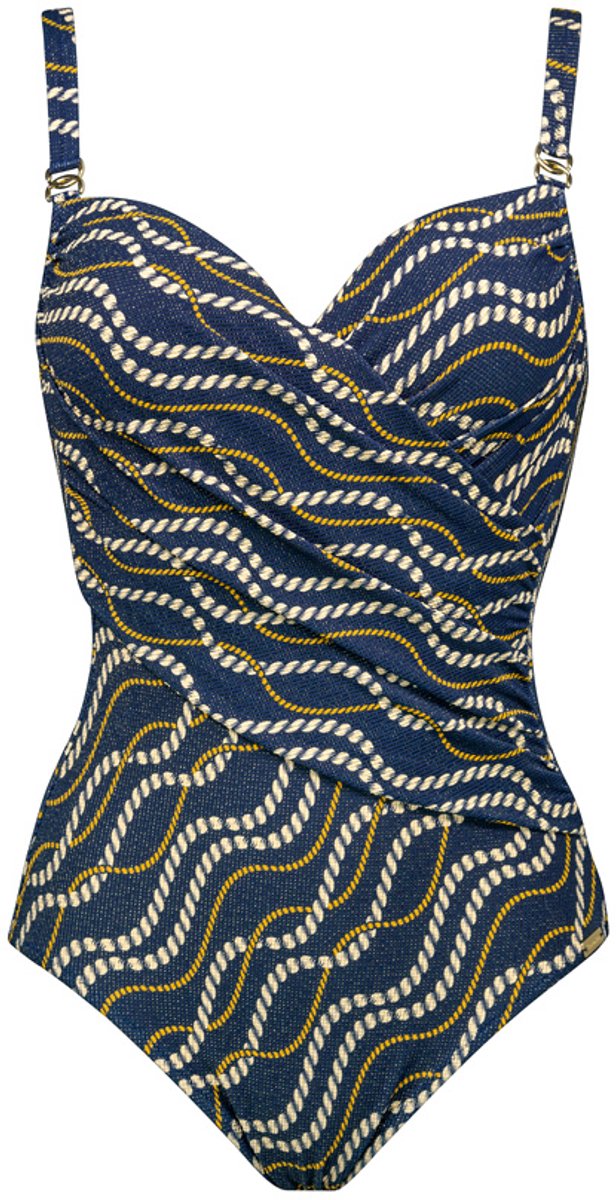 Charmline Marina Luxe Badpak Nautic-Gold Blauw 46 E