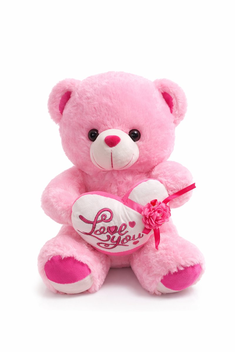 Teddybeer met Hart Love You knuffelbeer – Romantisch Cadeau