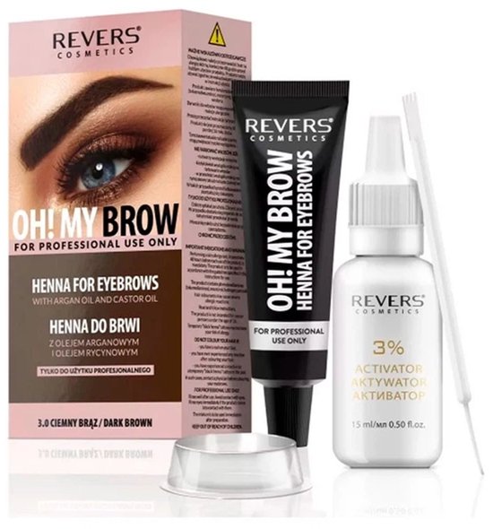 REVERS Oh! My Brow 3.0 Henna Donkerbruin