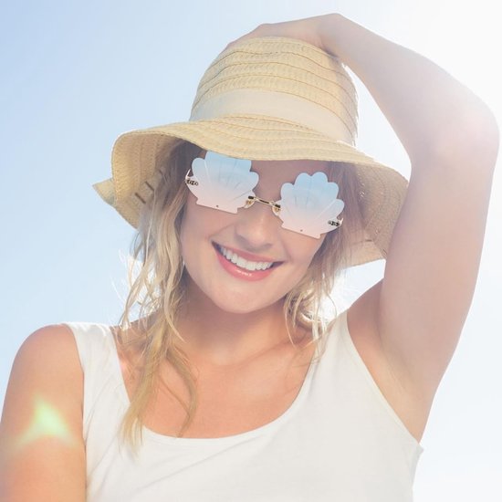 Frameless Zonnebril voor Dames en Heren - Grappige Zonnebril voor Feestjes, Verjaardagen en Cosplay - Ideaal voor Kinderen en Zomeractiviteiten van Merkloos — afbeelding 5