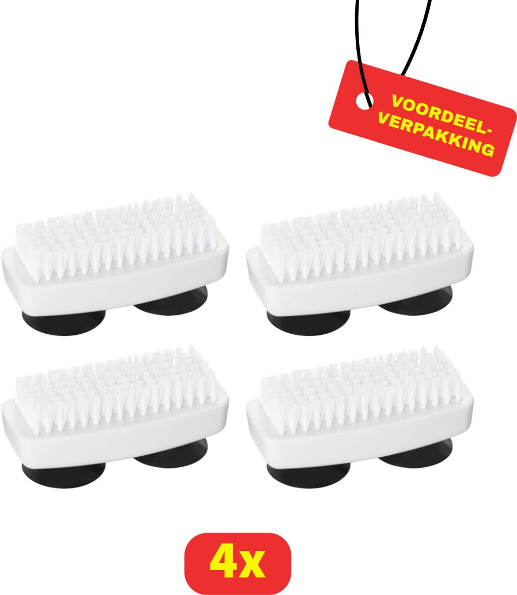 VITILITY Nagelborstel - Stabiel - 4 stuks - Voordeelverpakking