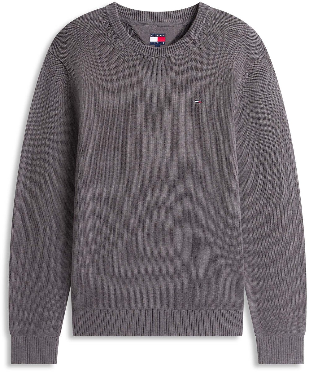 Trui Tommy Jeans Tjm Slim Ess Sweater Fashion Wear Volwassen Grijs