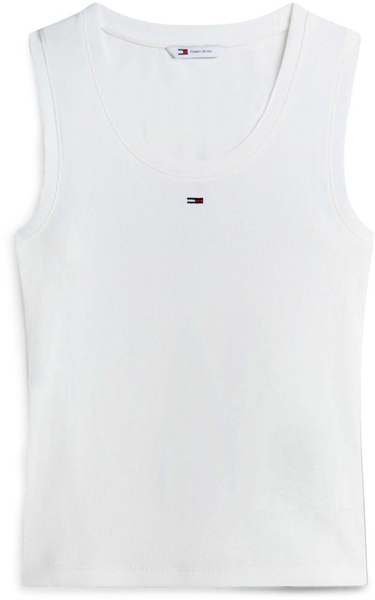 T-Shirt Tommy Jeans Tjw Essential Rib Ta - Fashion Wear - Femme