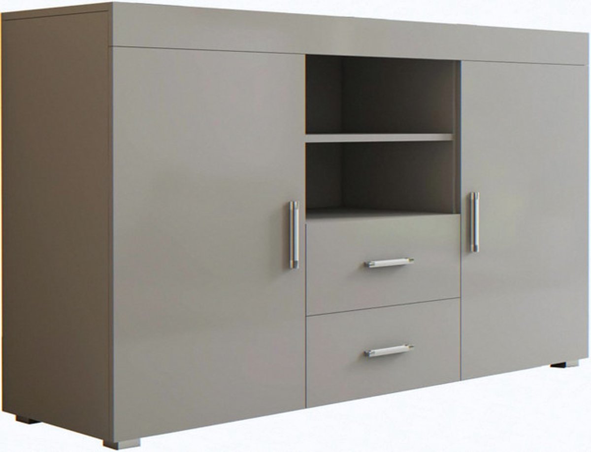 Sierra | Dressoir Modern voor woonkamer of eetkamer | Breedte 140 x Hoogte 80 x Diepte 40 