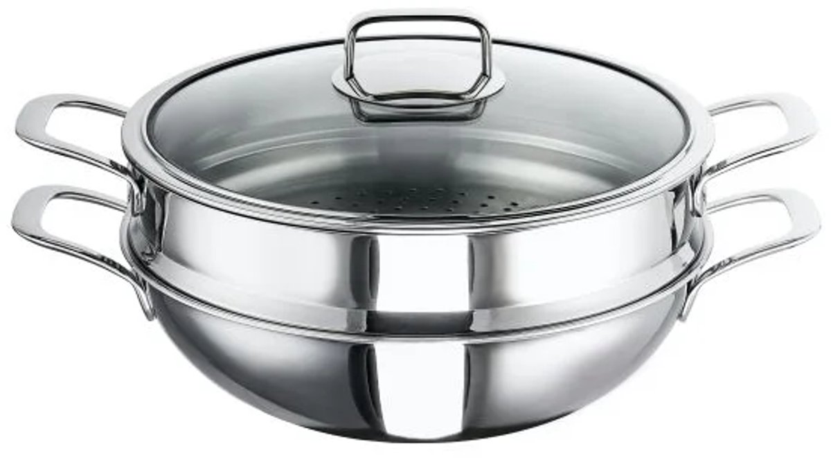 Schulte-Ufer Wokset Skagen 3-delig 32cm -RVS