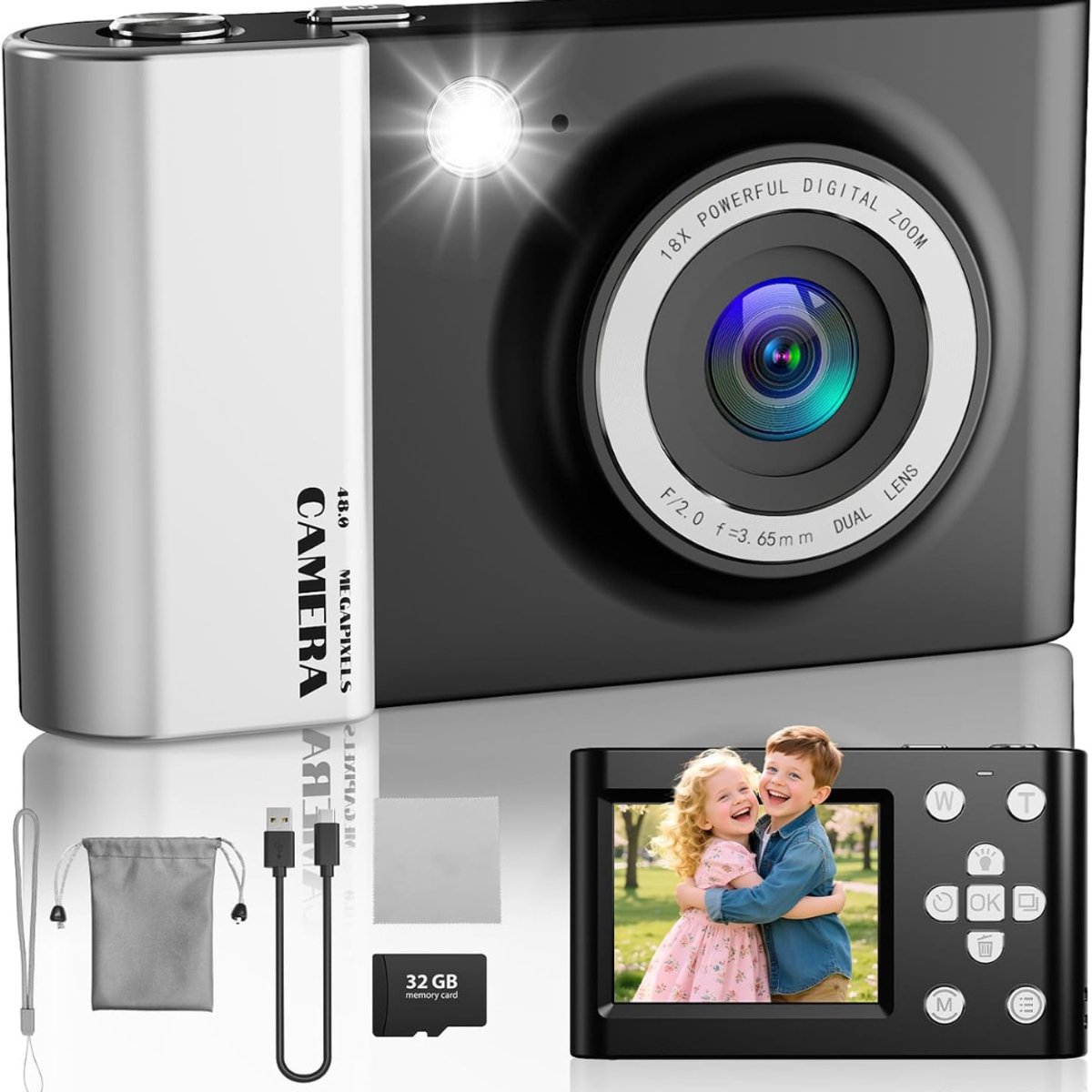 CLGP® Vlog Camera – Compact Fototoestel – Video Camera