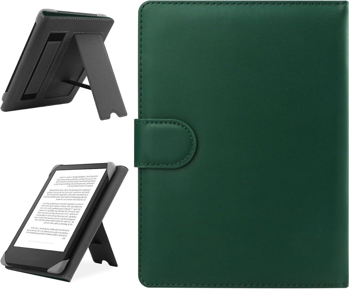 Universele Hoes voor 6.8" en 7" E-Book Readers, Beschermende Leder Standcase voor Kindle, Kobo en Pocketbook – foto 7