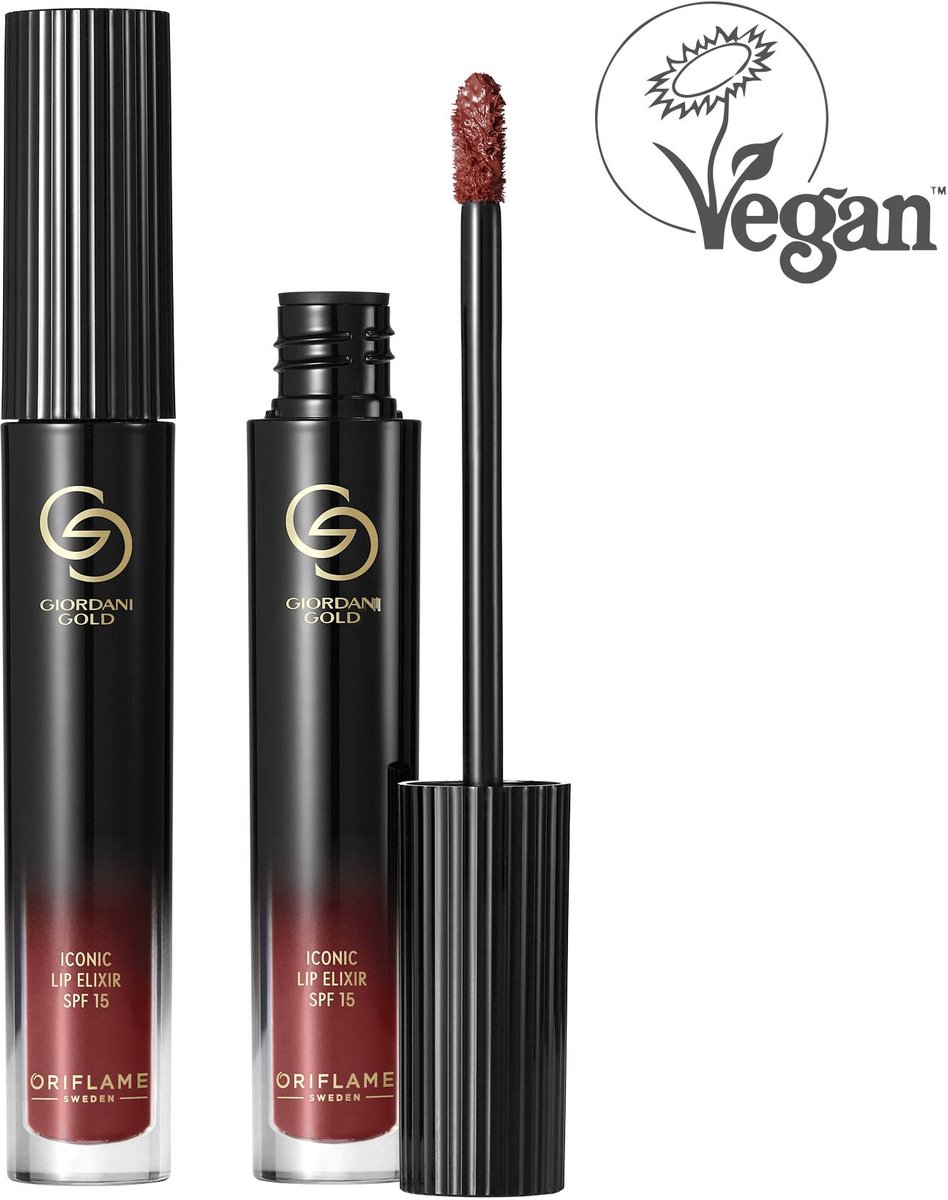 Oriflame Giordani Gold Iconic Elixir - Chocolat Velour - Mat Lipstick - SPF 15 - 3.5 ml