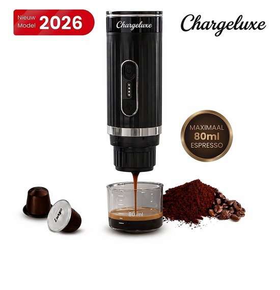 ChargeLuxe - Draagbare Elektrische Espressomachine