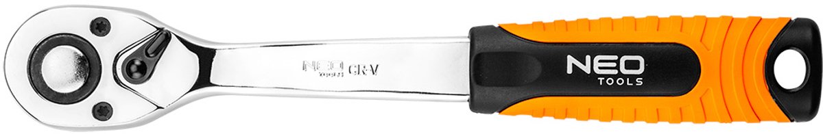 NEO - Grzechotka 1/2" - 255 mm - Staal - Ergonomisch