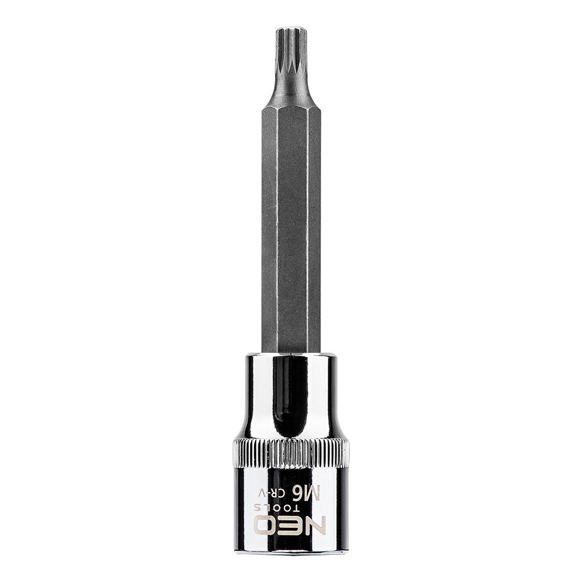 Neo Tools Fijne Torx Dop M6 100mm 1-2 Aansluiting S2 Staal TUV M+T