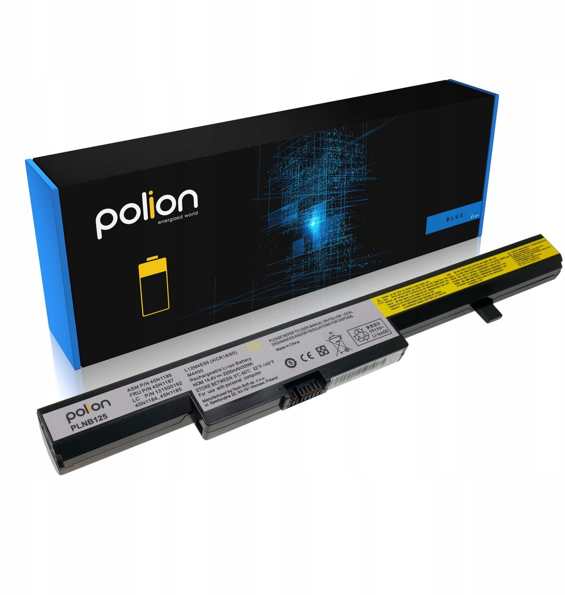 Polion B50 Serie - Laptopbatterij - 2200mAh - Li-Ion