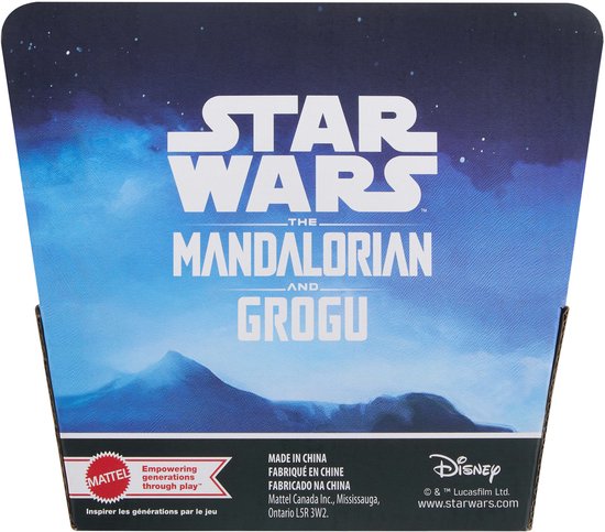 Star Wars The Mandalorian & Grogu Film Grogu Rondel Ontwerp Vinyl Hoofd Zacht Pluchen Lijfje - Knuffel van 15 cm — afbeelding 2