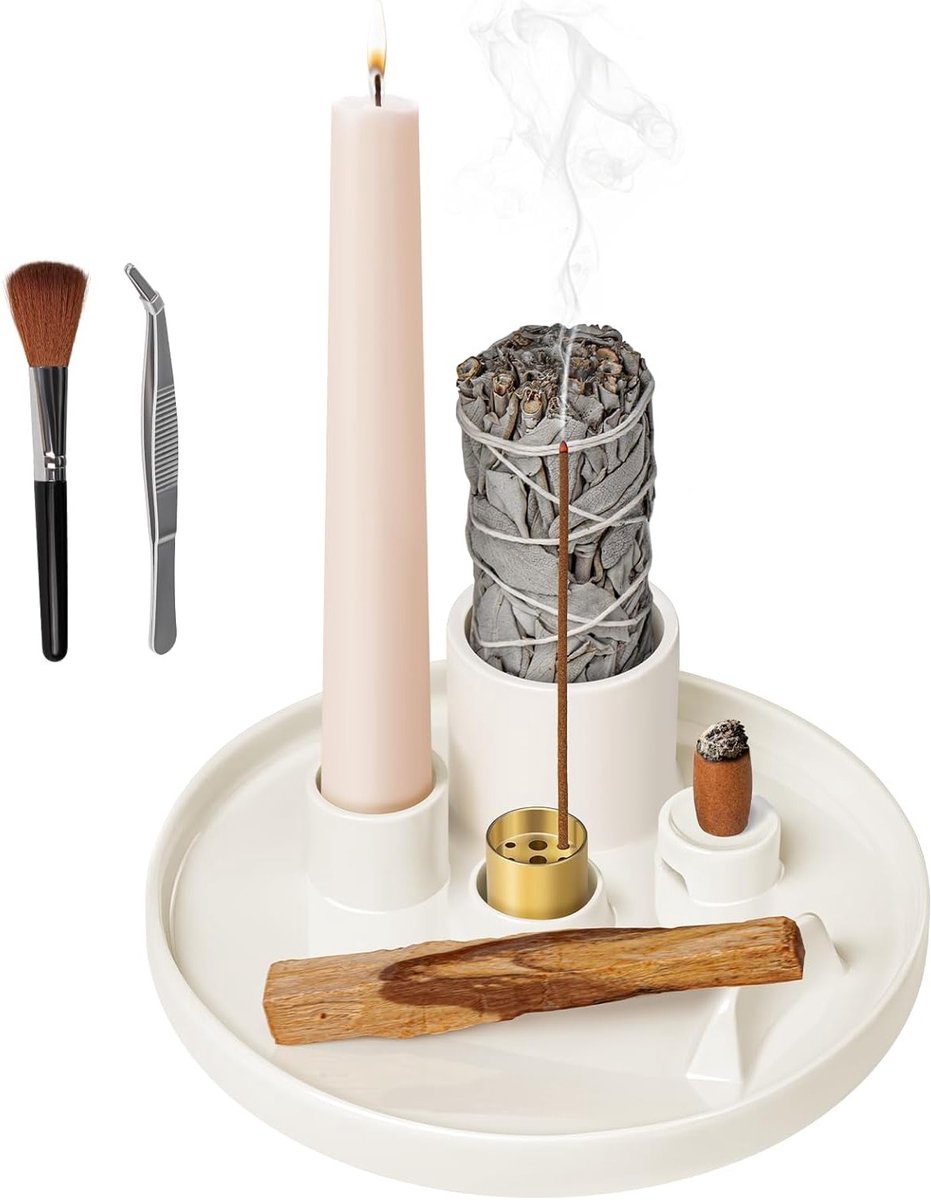 Geurkaarsenhouder voor een sfeervolle ambiance in huis, perfect voor ontspanning en decoratie