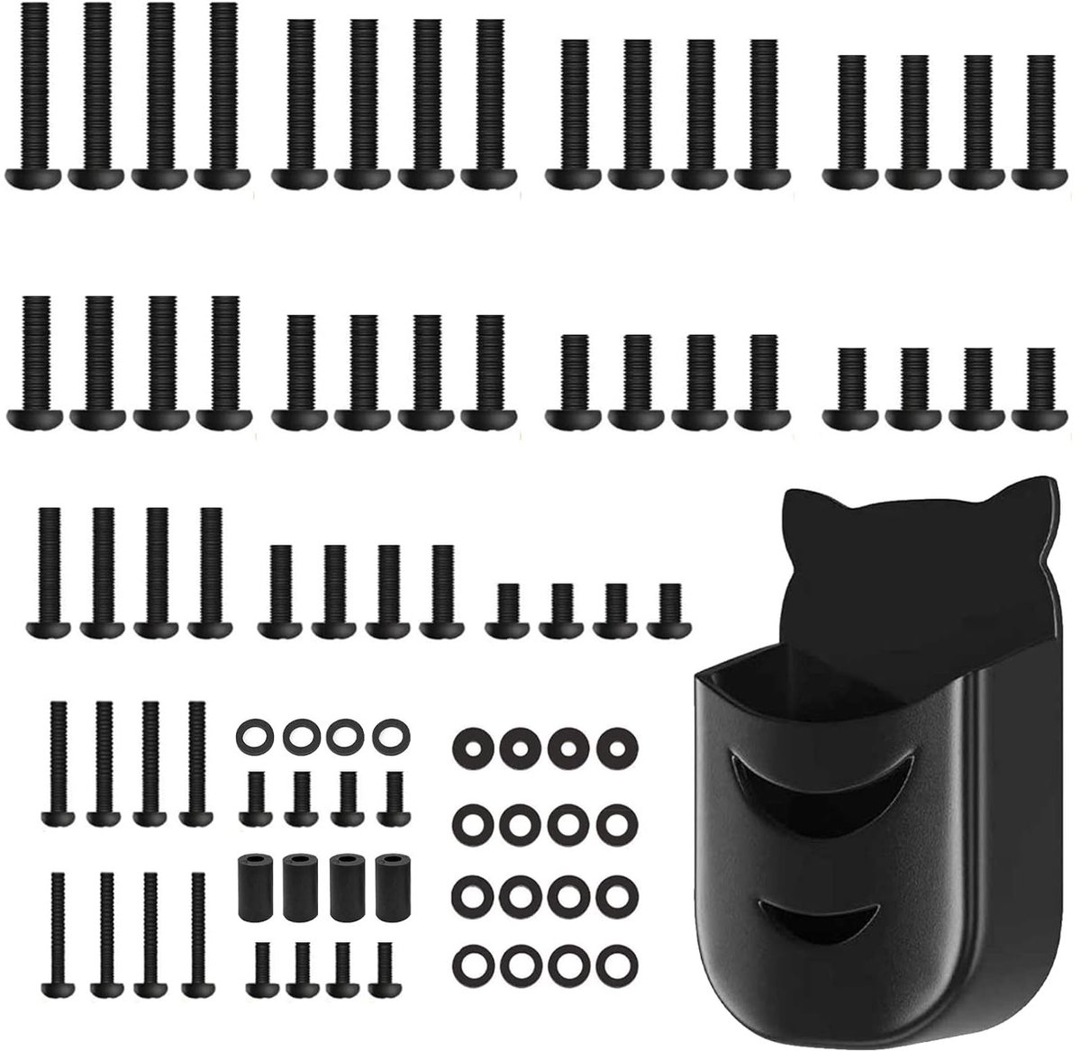 VESA Schroeven Set voor TV's tot 80 Inch - M4 M5 M6 M8 Bevestigingsschroeven voor TV Montage Accessoires