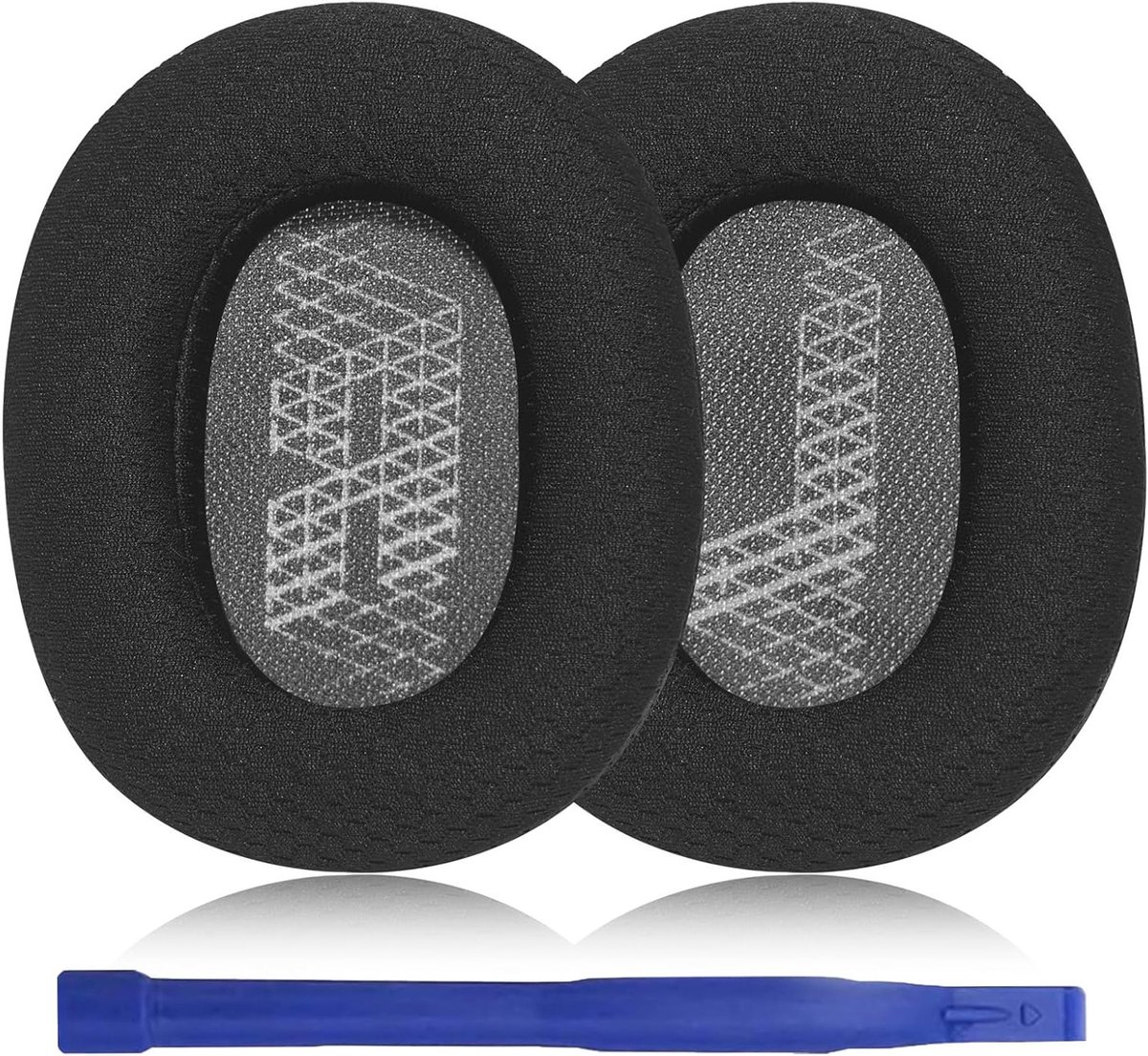 Vervangende Oorkussens voor JBL E65, Live 650 en Live 660 Hoofdtelefoons - Zacht Mesh Design voor Comfort en Geluidsisolatie (Zwart)