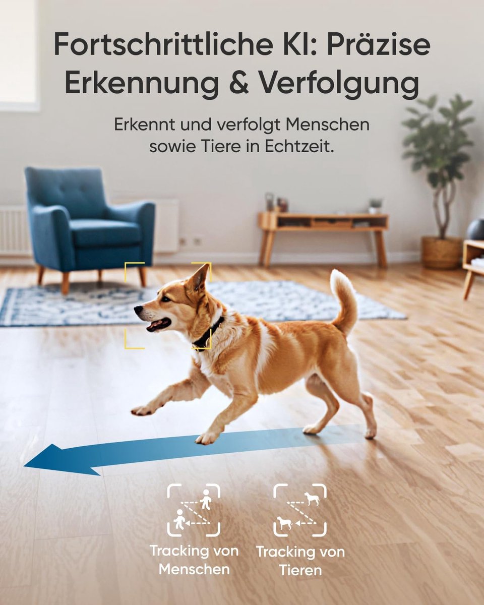 Eufy Security E30 Indoor Camera met 4K UHD en AI Detectie - afbeelding 3