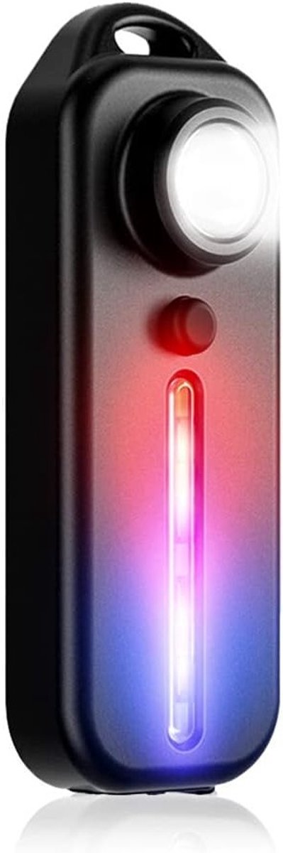 Krachtige USB Oplaadbare Achterlicht voor Fietsen - Waterdichte LED Taillight voor Veiligheid, Waarschuwingslamp en Helmverlichting
