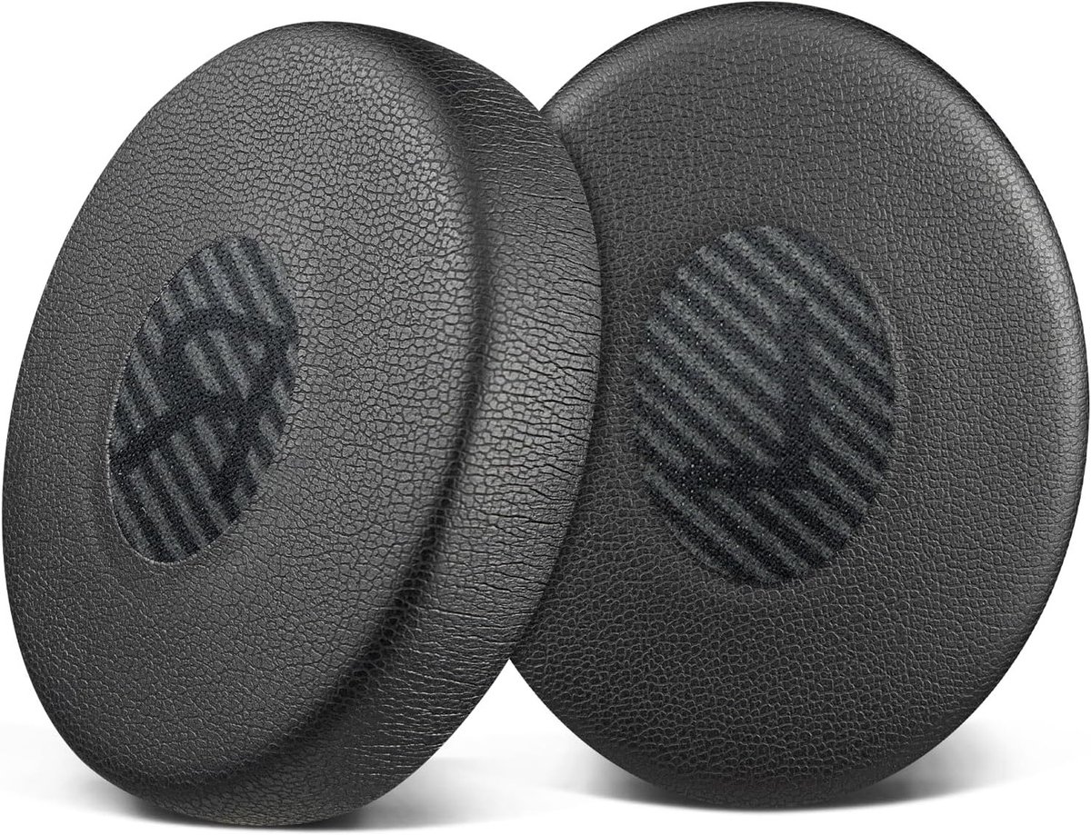 Vervangende Oorkussens voor Bose On-Ear 2, SoundLink en SoundTrue Hoofdtelefoons - Geluidsisolatie en Comfortabel Design in Volledig Zwart