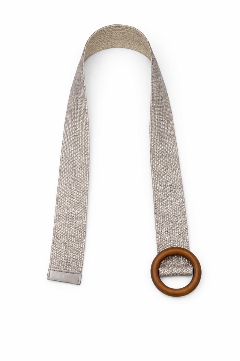 HS Riem - In 10+ Kleuren - Effen met Houten Gesp