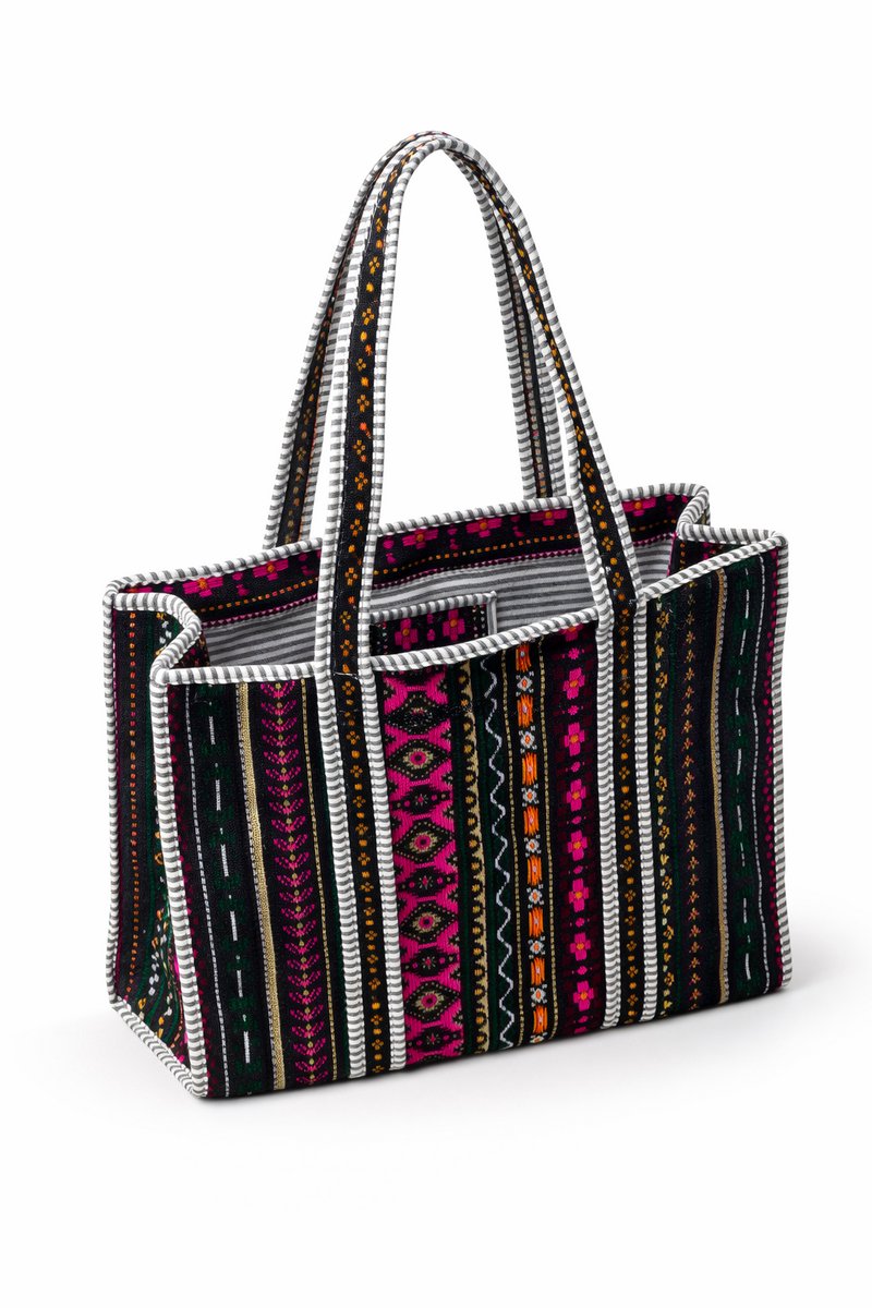 HS Shopper - Donker - Stijlvolle Dames Accessoire - Ruime Indeling