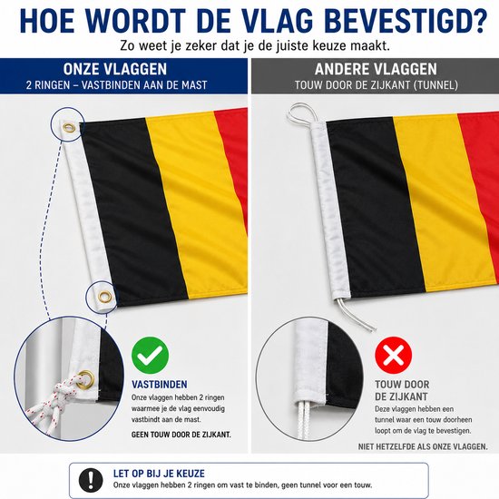 Drapeau belge Coupe du Monde 2026 - 90x150 cm
