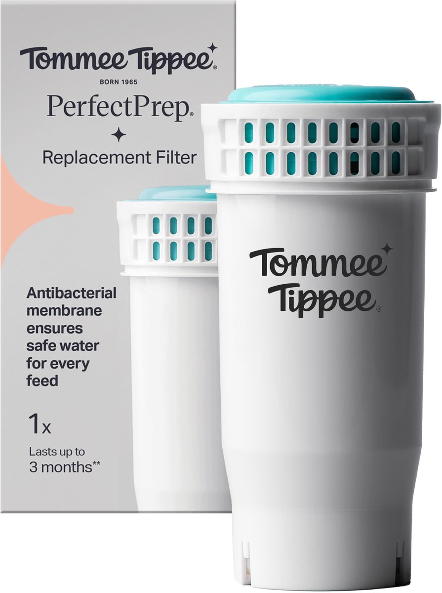 Bol.com Tommee Tippee Perfect Prep - vervangfilter voor originele en dag en nacht zuigflessenmaker - verpakt per stuk aanbieding