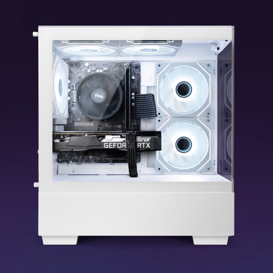 Vibox Gaming PC - Ryzen 5 5500 - RTX 5060 - 16GB RAM - 1TB SSD- Windows 11 - WiFi 6 + Bluetooth 5.4