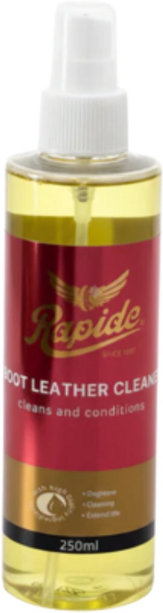 Schoen Reiniger, Reinigt Leer, Nubuck, Suede, Textiel van alle soorten Schoenen, 300 ml van Rapide