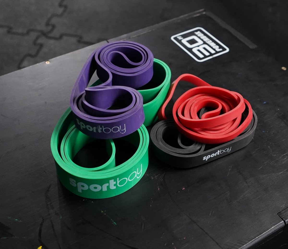 Sportbay® Power Bands voordeelset (13, 21, 32 mm) | Fitnessbanden | Fitness Elastieken Set van 3 — cadeau in Sport & Outdoor - foto 5