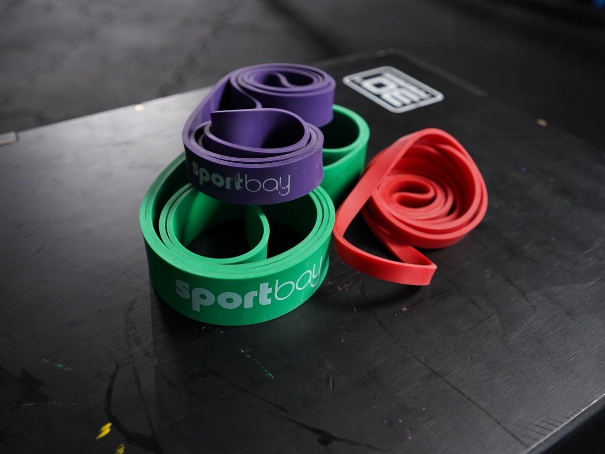 Sportbay® Power Bands voordeelset (13, 21, 32 mm) | Fitnessbanden | Fitness Elastieken Set van 3